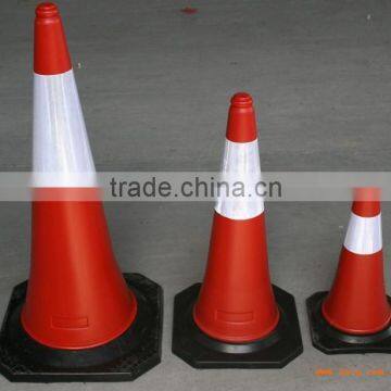 Rubber road cones