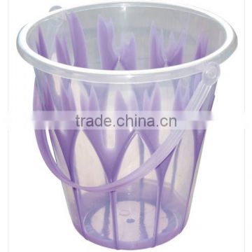 22x12.8x22.5cm High Quality Plastic Water Bucket with Promotions