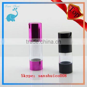 Chinese Acrylic Airless Pump Jar for bottle airless bottle cosmetic container jar sserum