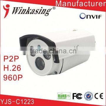 CCTV IP Camera Support P2P Cloud Indoor and outdoor Bullet IP Camera 960P waterproof