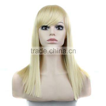 Cheap Blond Color 613 Synthetic Wig photo-2