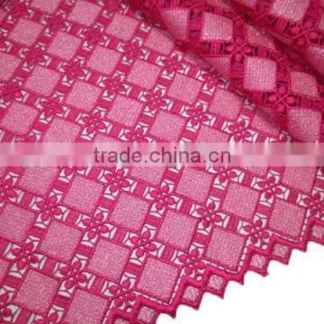 2015 Golden Guipure Lace Fabric Dress Making Lace Fabric Bulk Lace Fabric photo-4