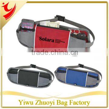 China Manufacturer Travel Waist Belt Bag For Outdoor Travel Mixed colors