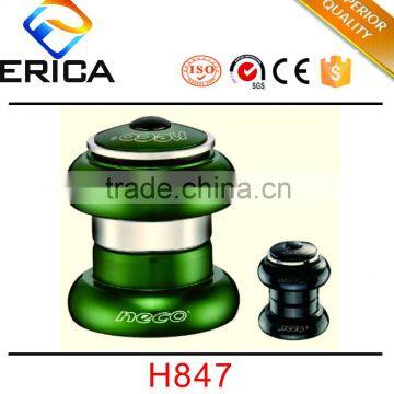 Neco MTB Bike Headsets Cheap Alloy Colorful External Cup Threadless Bicycle Headparts