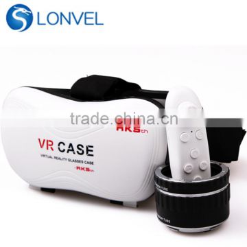 3D VR Box 2nd Virtual Reality Glasses Cardboard Movie Game for Samsung IOS New