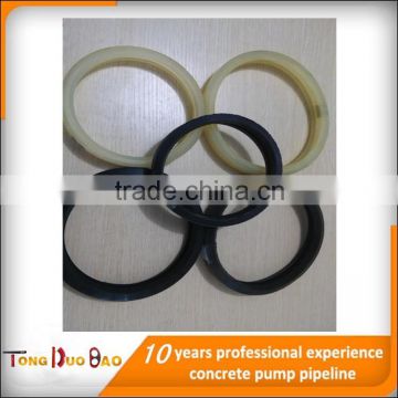 high sealing putzmeister concrete pump parts rubber gasket DN125mm