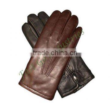 leather dress glove sheep with liner