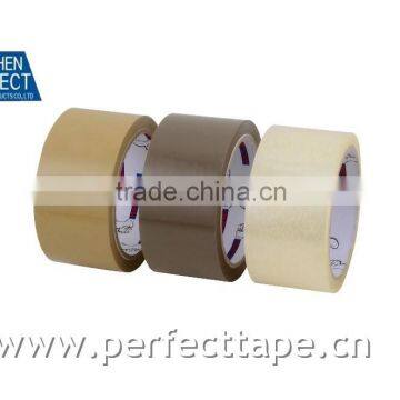 tan color self adhesive carton packing tape bopp packing tape