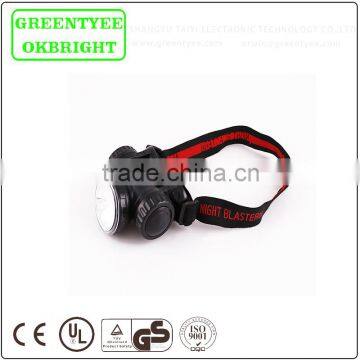 High power outdoor rechargeable led headlamp