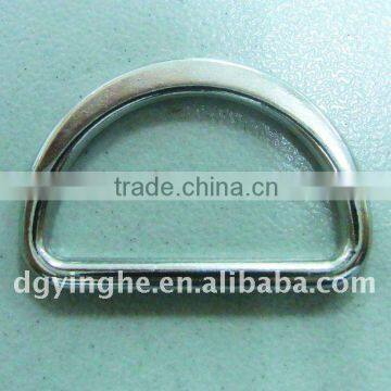 High quality metal D ring for buckle/bag /shoes
