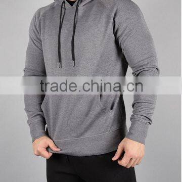 Top quality blank french terry wholesale men plain hoodies