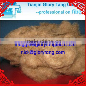 dehaired camel hair wool