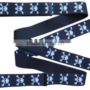 Newest style suspenders heat transfer printing braces