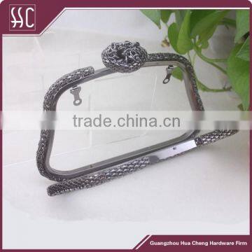 Nickle-free Box Purse Frame Bag Clutch Frame for Dressing Case photo-4