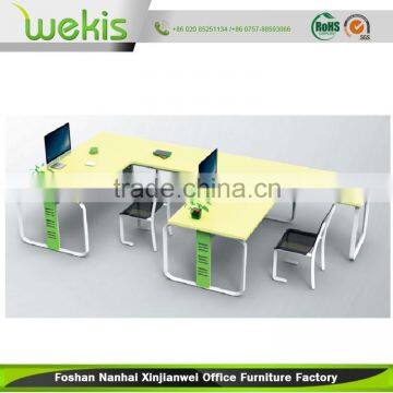 Long-frame Rack Functional Office Computer Table Staff or Executive Table