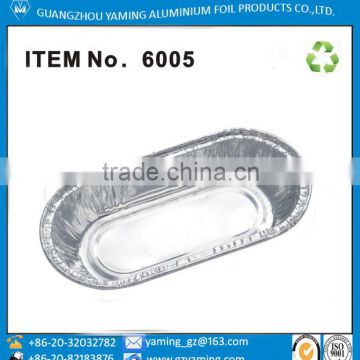 cake packaging small specialty oval aluminium foil bakery loaf pudding pan