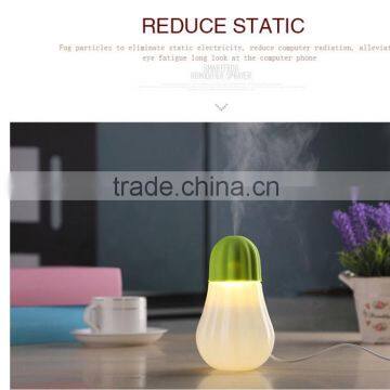 China manufacturer portable air purifier and humidifier/Strong fog mini table pumpkin water bottle humidifier