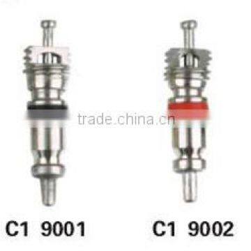 C1 9002 Brass Tubeless Tire Valve Core & Valves Cap photo-2