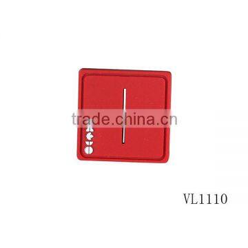 Garment Labels Embossed Rubber Logo Patch photo-3