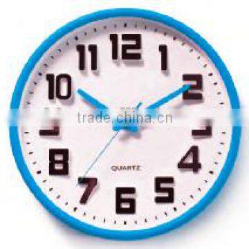 3D frame wall clock