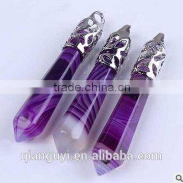 2016 Women Fashion Pendants or Charms Jewelry Type and Alloy Jewelry Main Material Rose Quartz Arrow Pendants