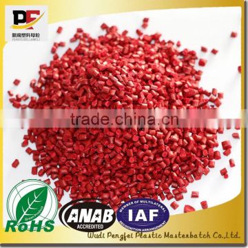 Red MASTERBATCH for film ,molding and plastic product, High covering, disperse evenly, color masterbatch manufacturer