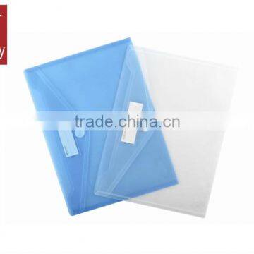 Plastic transparent high quality document PP file bag