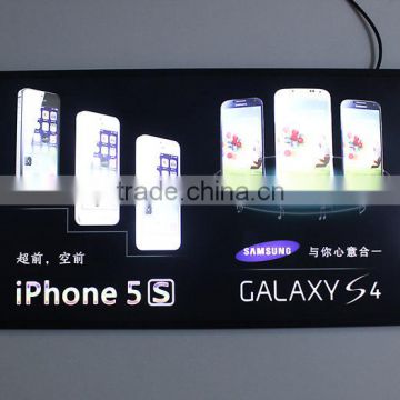 Flashing luminescence light box