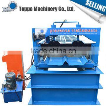 Boltless Single Layer Galvanized Roofing Sheet Roll Forming Machine