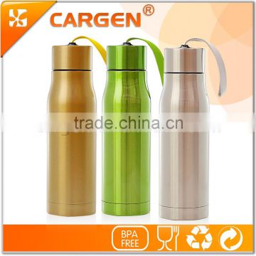 Metallic paint 530ml insulated stainless steel water bottle