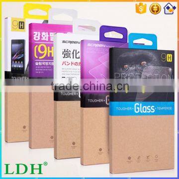 new tempered glass protector packaging For iphone packaging For Samsung Motorola HTC LG For Sony