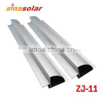 Aluminium Long Side Solar Panel Mounting Bracket Structure Spoiler For Caravan Motorhome RV