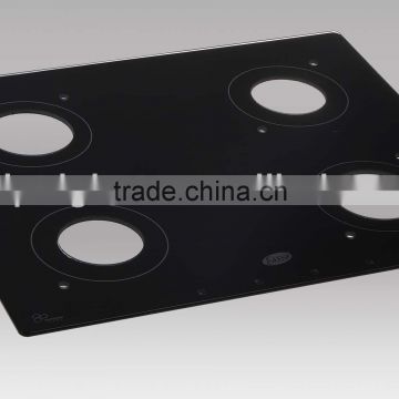 Wholesale tempered glass panel for 4 burner Gas stove