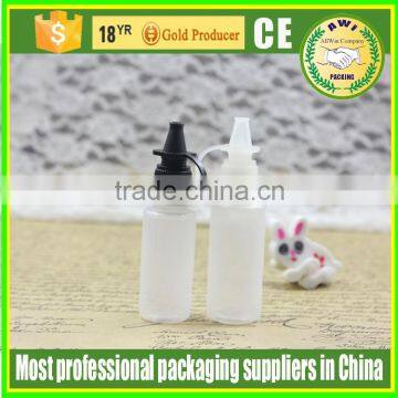 15ml plastic pe dropper bottle with needle cap for e liquid,e cigarette,e juice