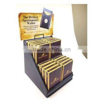 Wallet display metal racks