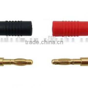 Banana Plug/connector With Black Housing