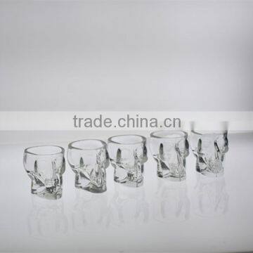 promotional wholesale skull shot glass