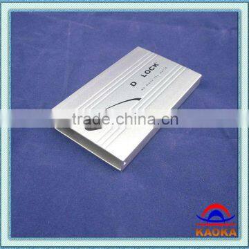 Customize case for hard disk aluminum extrusion housing