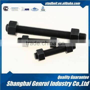 High Temperature Applications M42 2 grade 8.8 black oxide full thread rod couplers