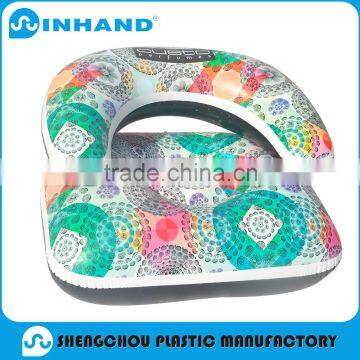 logo OEM fashional cheap inflatable sofa / outdoor inflatable sofa for adult