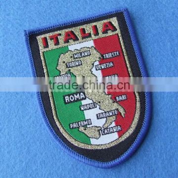 apparel garment woven badge