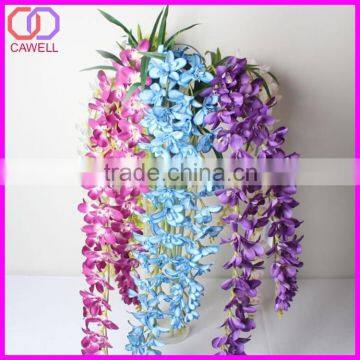 Wedding Decor Wisteria Wall Hanging Silk Flower Arrangement