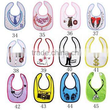 New Cute Baby Bib for Baby Boys Girls Saliva Towels Kids Bid Lovely Cotton Baby Bids photo-2