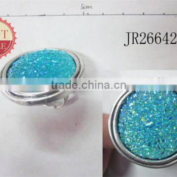 Hot Sale Newest Arrival Azure Natural Stone Ring