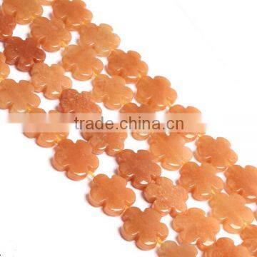 6*20mm round red aventurine loose beads