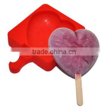 Face Hand Heart Many Cute Shape Silicone Ice Lolly Moulds photo-6