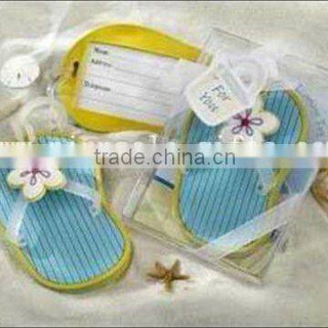 soft pvc 3D wedding luggage tags/bag tags