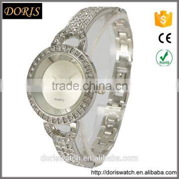 The newest product in the store diamond band alloy lady watch wholesale import watches