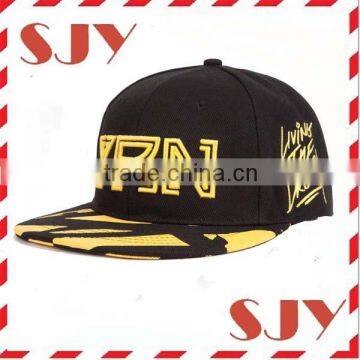 Customize Snapback Hats Flat Brim Two-tone Fitted Sports Hats photo-2