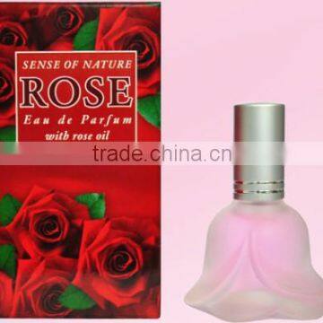 Eau de Parfum "ROSE", red, 12ml. Paraben Free. Made in EU. Private Label Available.